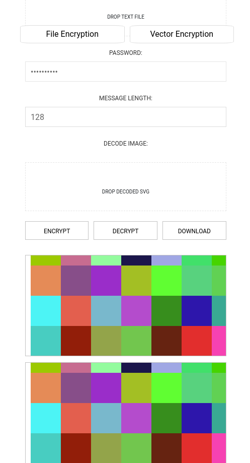 Image based encryption decryption algorithm