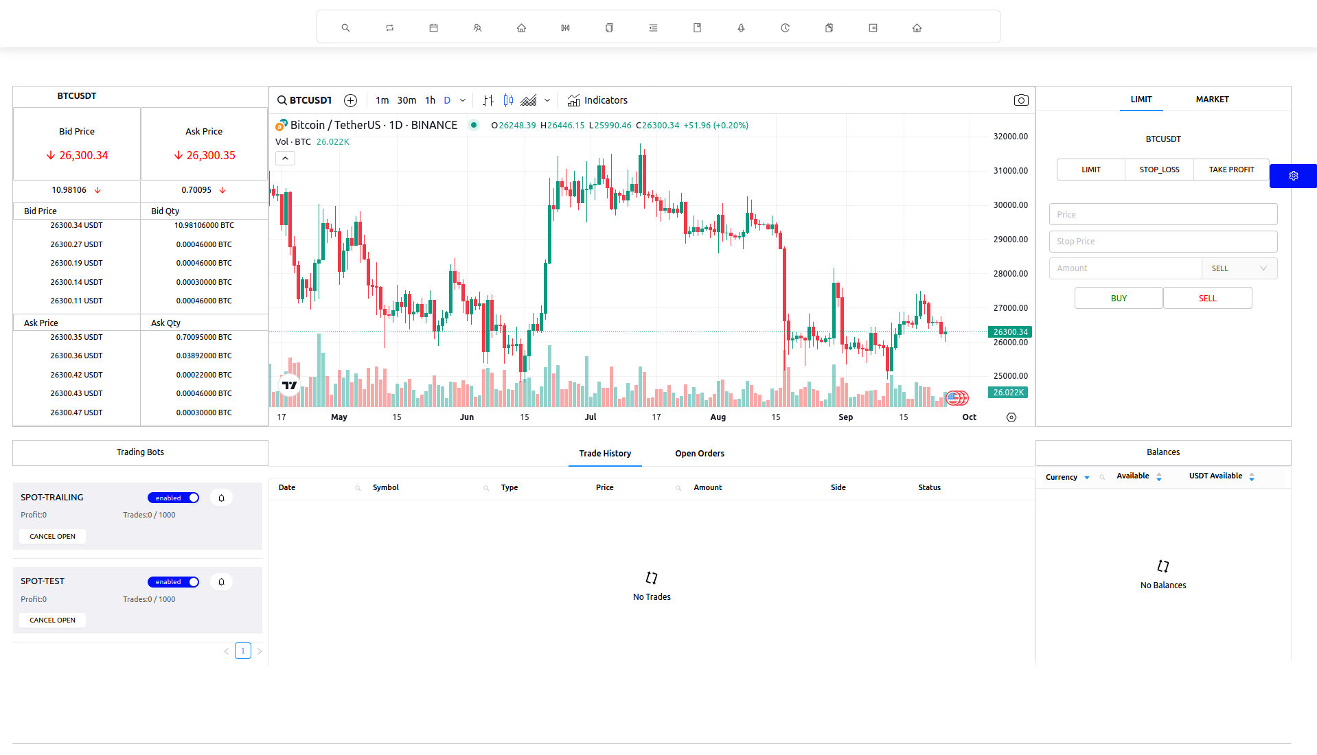 Automated Crypto Trading Platform